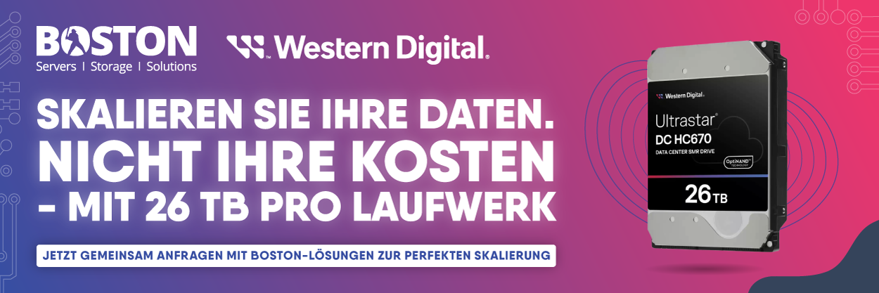 Ultrastar Western Digital Ebanner